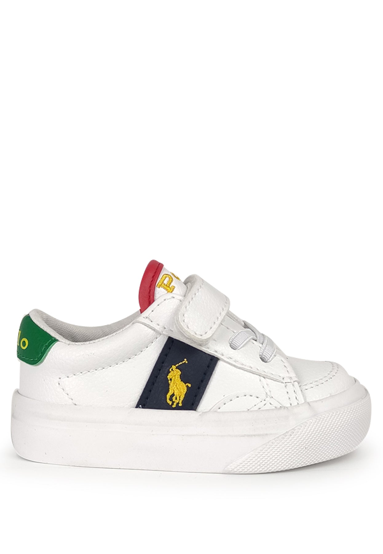 ViaMonte Shop | Polo Ralph Lauren sneakers polo Ryley PS bianca bambino