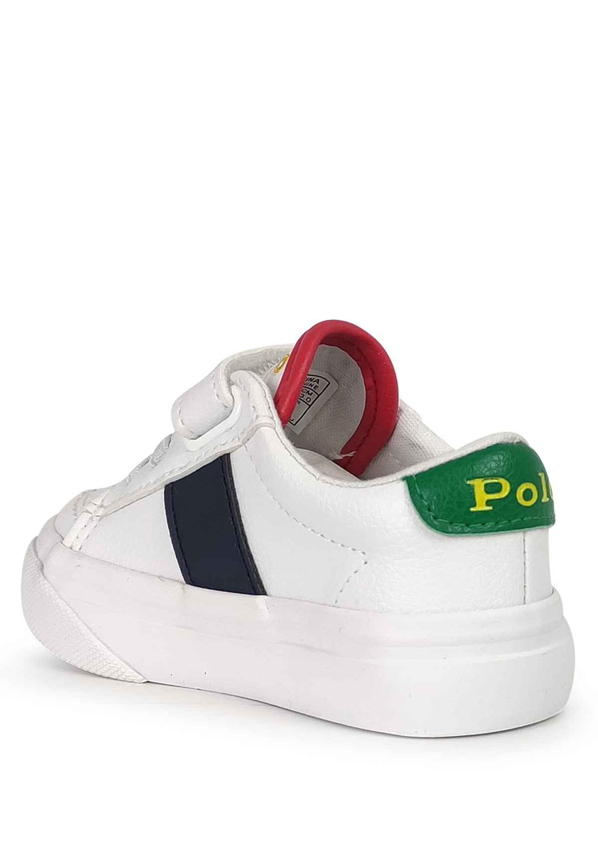 ViaMonte Shop | Polo Ralph Lauren sneakers polo Ryley PS bianca bambino