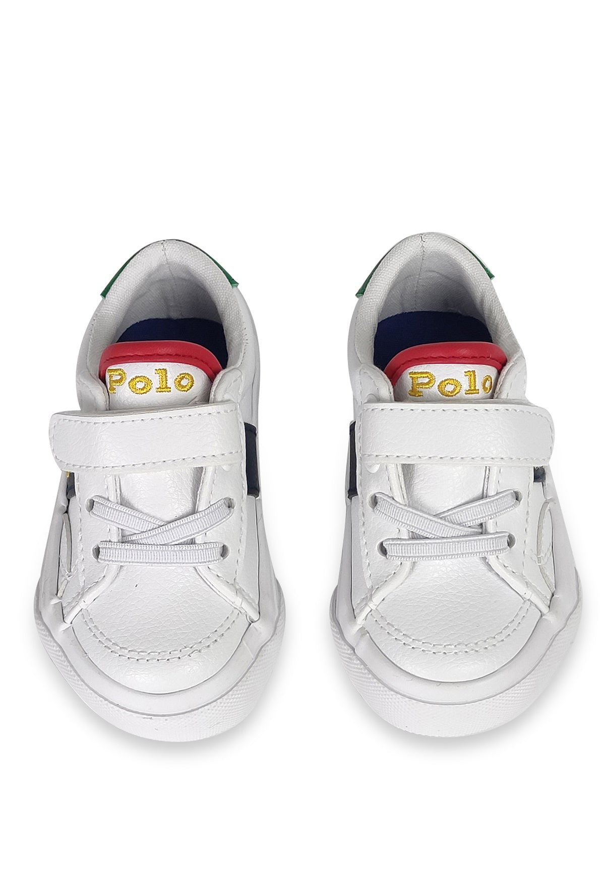ViaMonte Shop | Polo Ralph Lauren sneakers polo Ryley PS bianca bambino