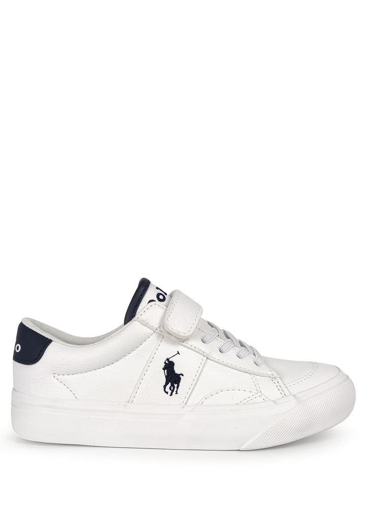 ViaMonte Shop | Polo Ralph Lauren sneakers polo Ryley PS bianca bambino