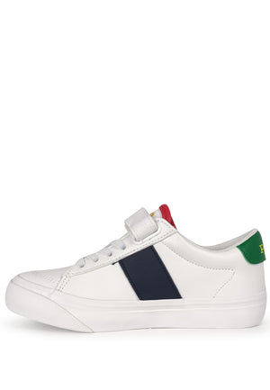 ViaMonte Shop | Polo Ralph Lauren sneakers polo Ryley PS bianca bambino