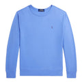 Ralph Lauren felpa blu bambino in cotone | ViaMonte Shop