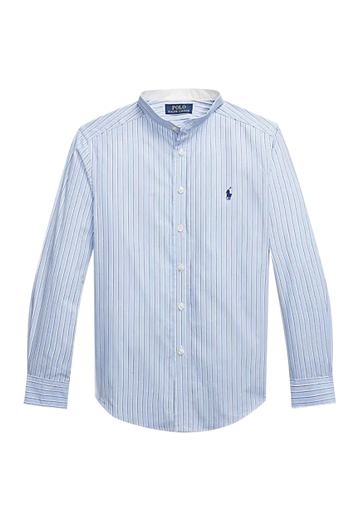 Camicia bambino Ralph Lauren celeste in cotone | ViaMonte Shop