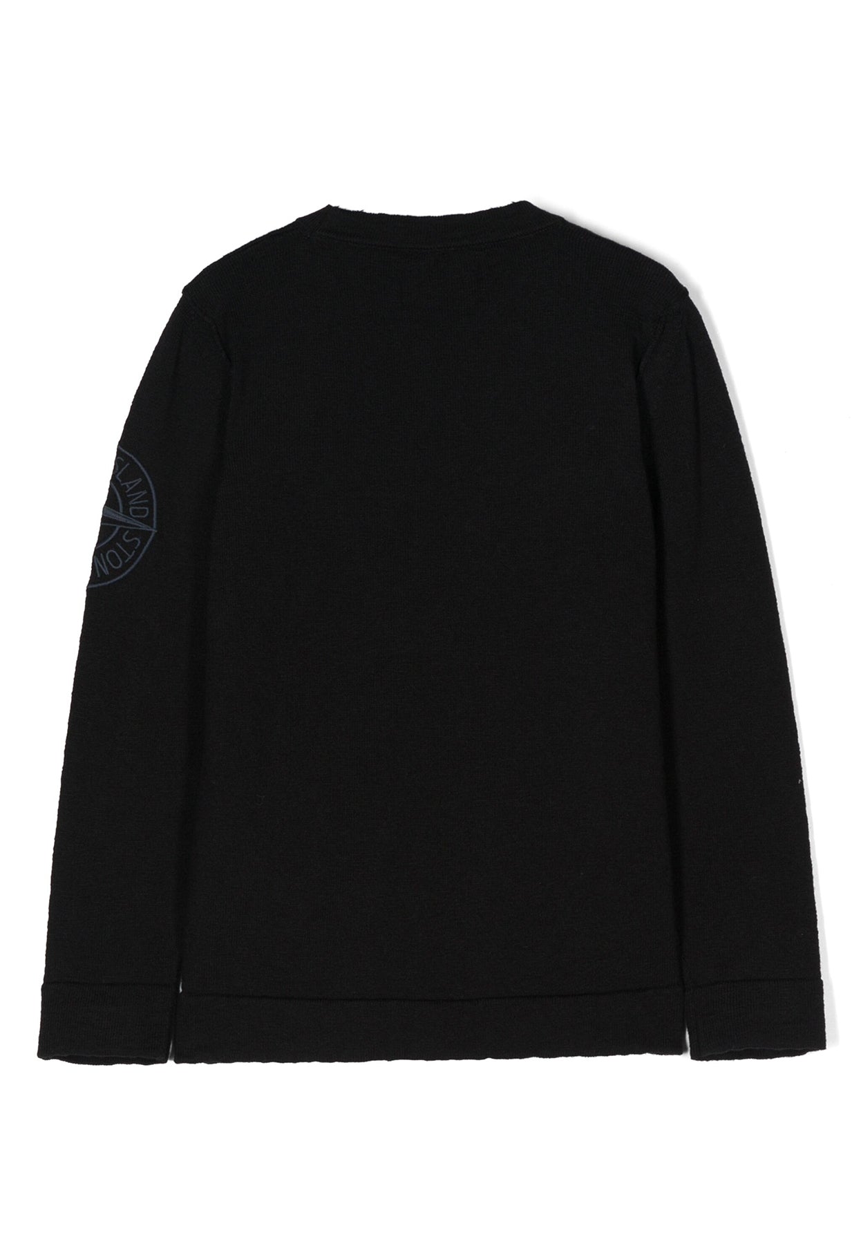 ViaMonte Shop | Stone Island maglia nera bambino in cotone