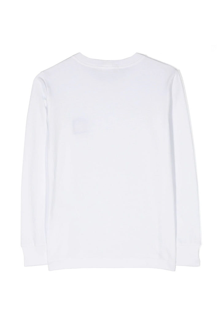 ViaMonte Shop | Stone Island t-shirt bianca bambino in cotone