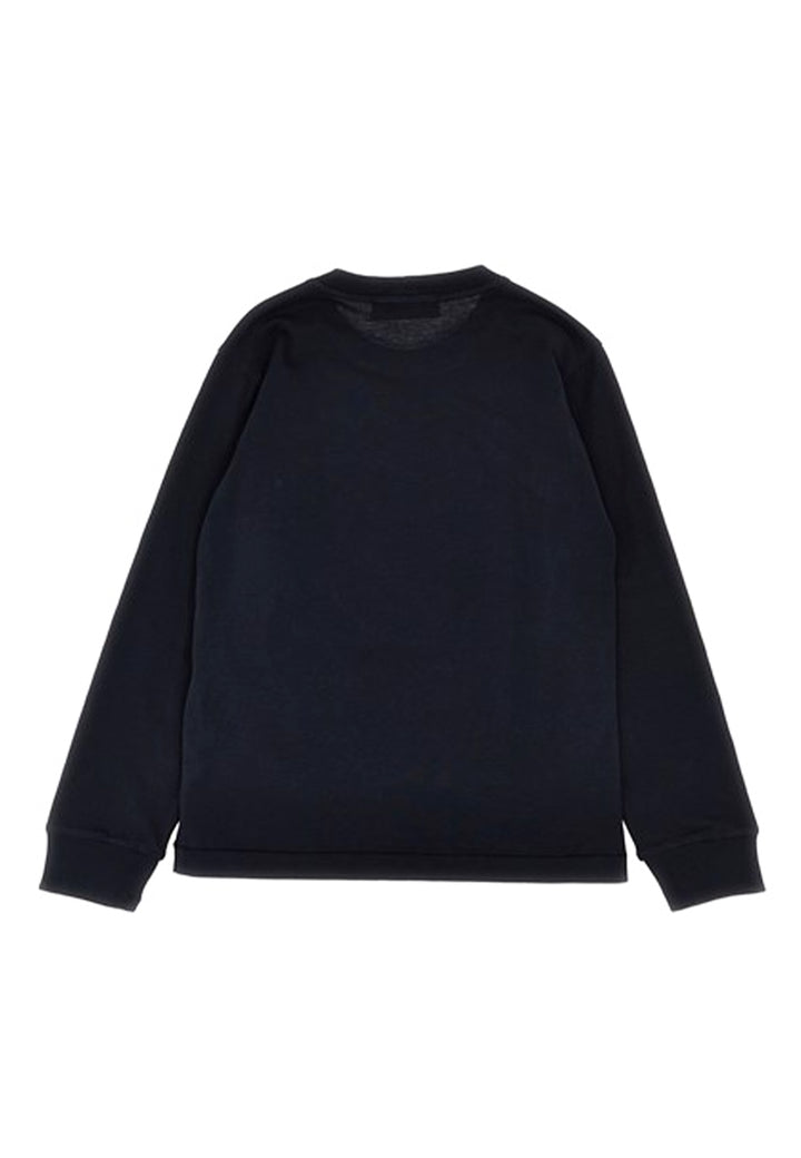 ViaMonte Shop | Stone Island t-shirt blu navy bambino in cotone