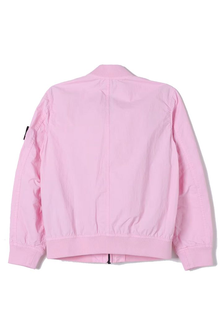 ViaMonte Shop | Stone Island giubbino rosa bambino in nylon