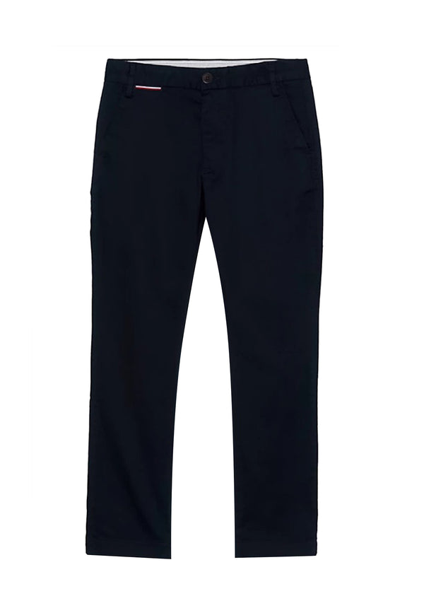ViaMonte Shop | Tommy Hilfiger pantalone blu navy neonato in cotone