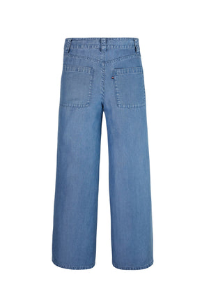 ViaMonte Shop | Tommy Hilfiger jeans blu bambina in lyocell