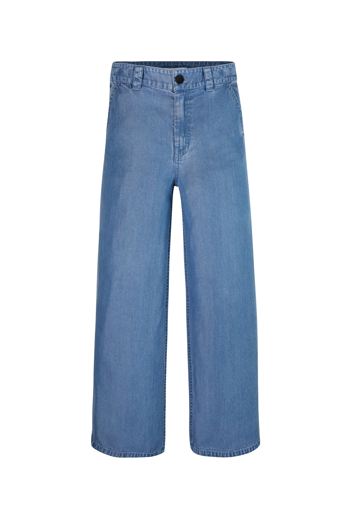 ViaMonte Shop | Tommy Hilfiger jeans blu bambina in lyocell