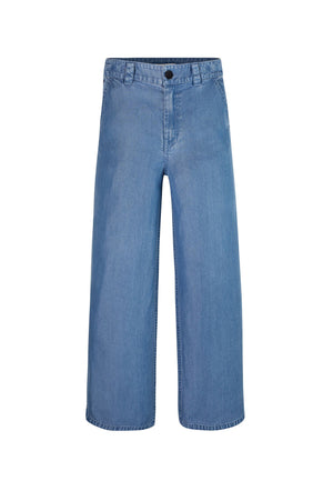 ViaMonte Shop | Tommy Hilfiger jeans blu bambina in lyocell
