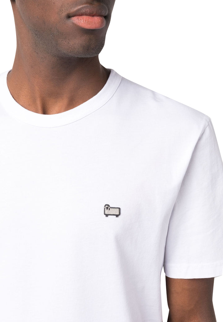 ViaMonte Shop | Woolrich t-shirt bianca uomo in cotone