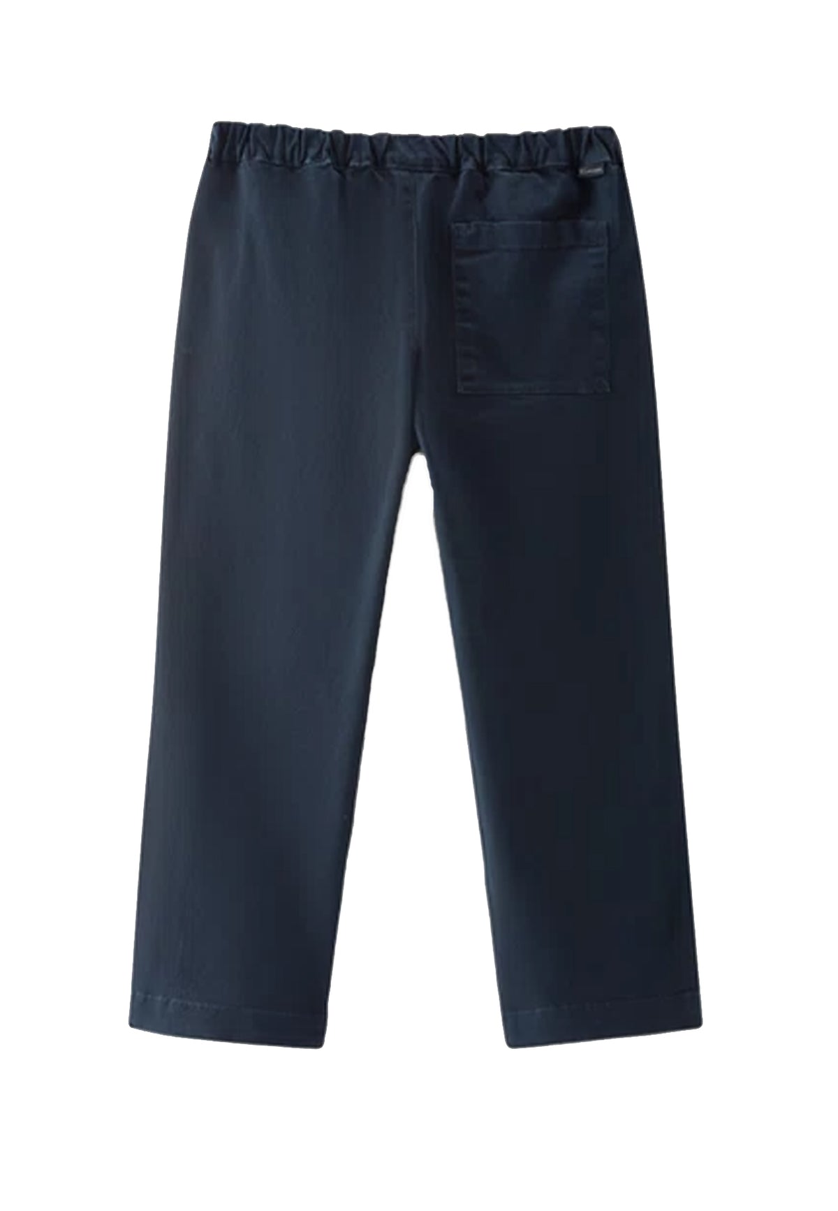 ViaMonte Shop | Woolrich pantalone blu bambino in cotone