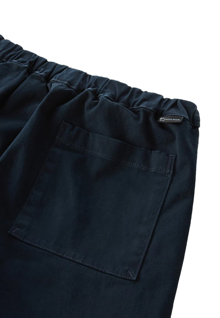 ViaMonte Shop | Woolrich pantalone blu bambino in cotone