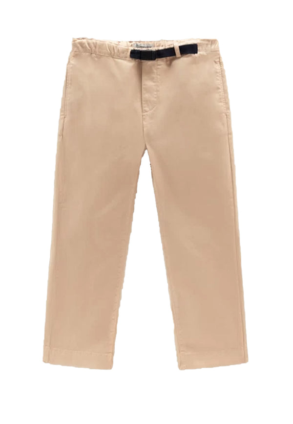 ViaMonte Shop | Woolrich pantalone beige bambino in cotone
