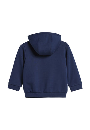 ViaMonte Shop | Adidas tuta blu bambino in cotone