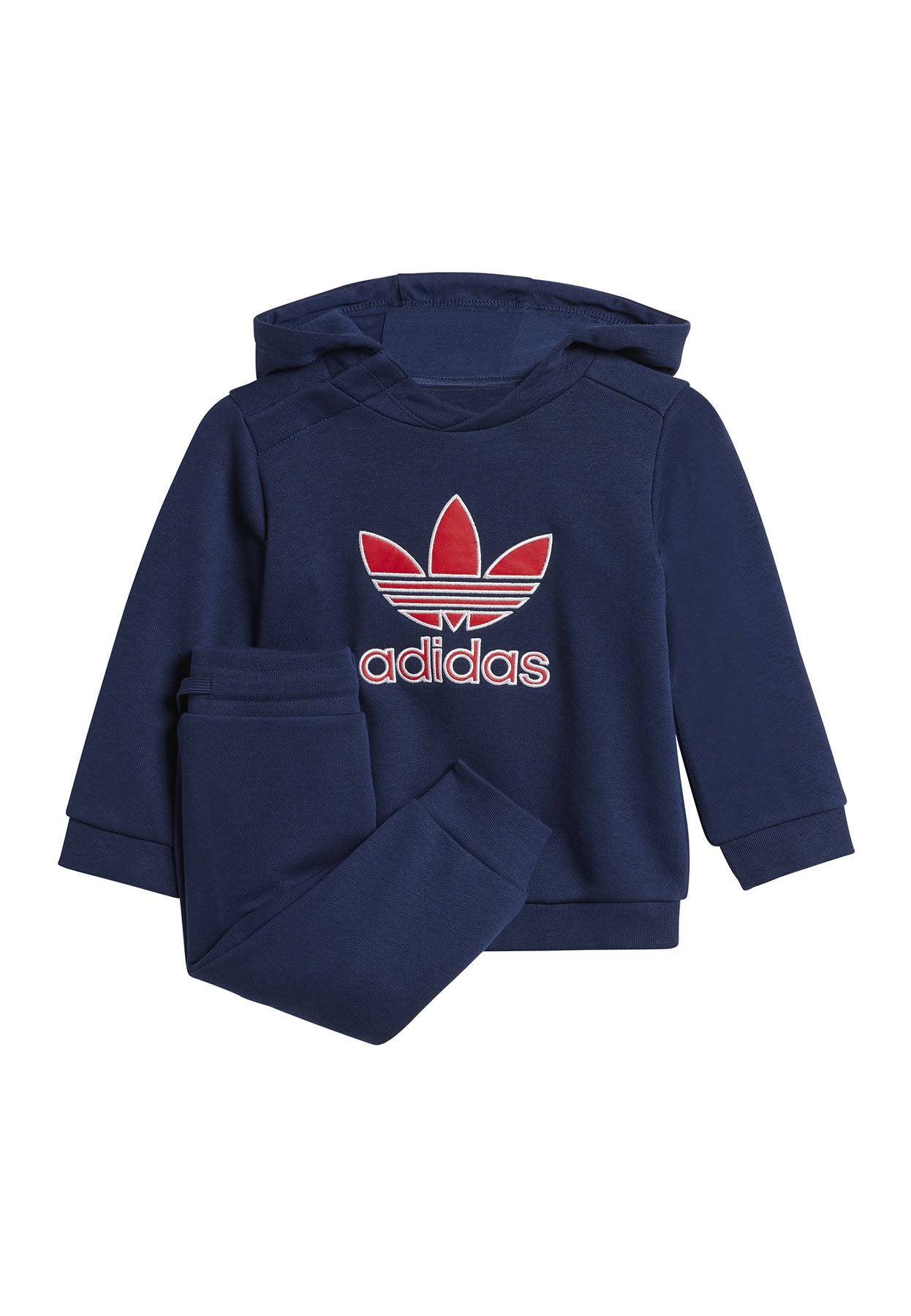 Adidas tuta blu neonato in cotone | ViaMonte Shop