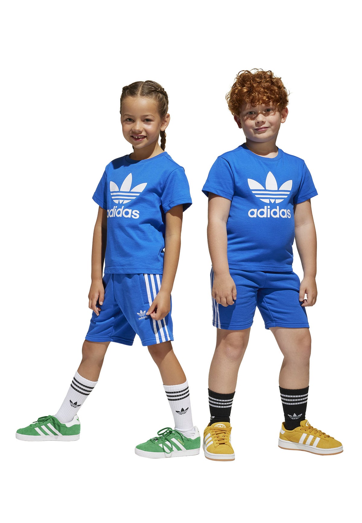 ViaMonte Shop | Adidas completo blu bambino in cotone