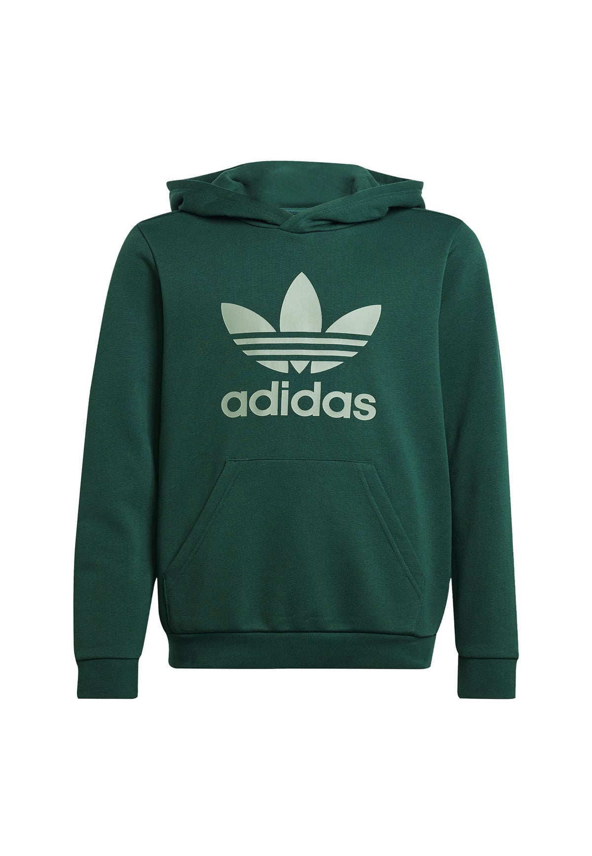 ViaMonte Shop | Adidas felpa verde bambino in cotone
