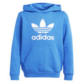 Adidas felpa bluette bambino in cotone