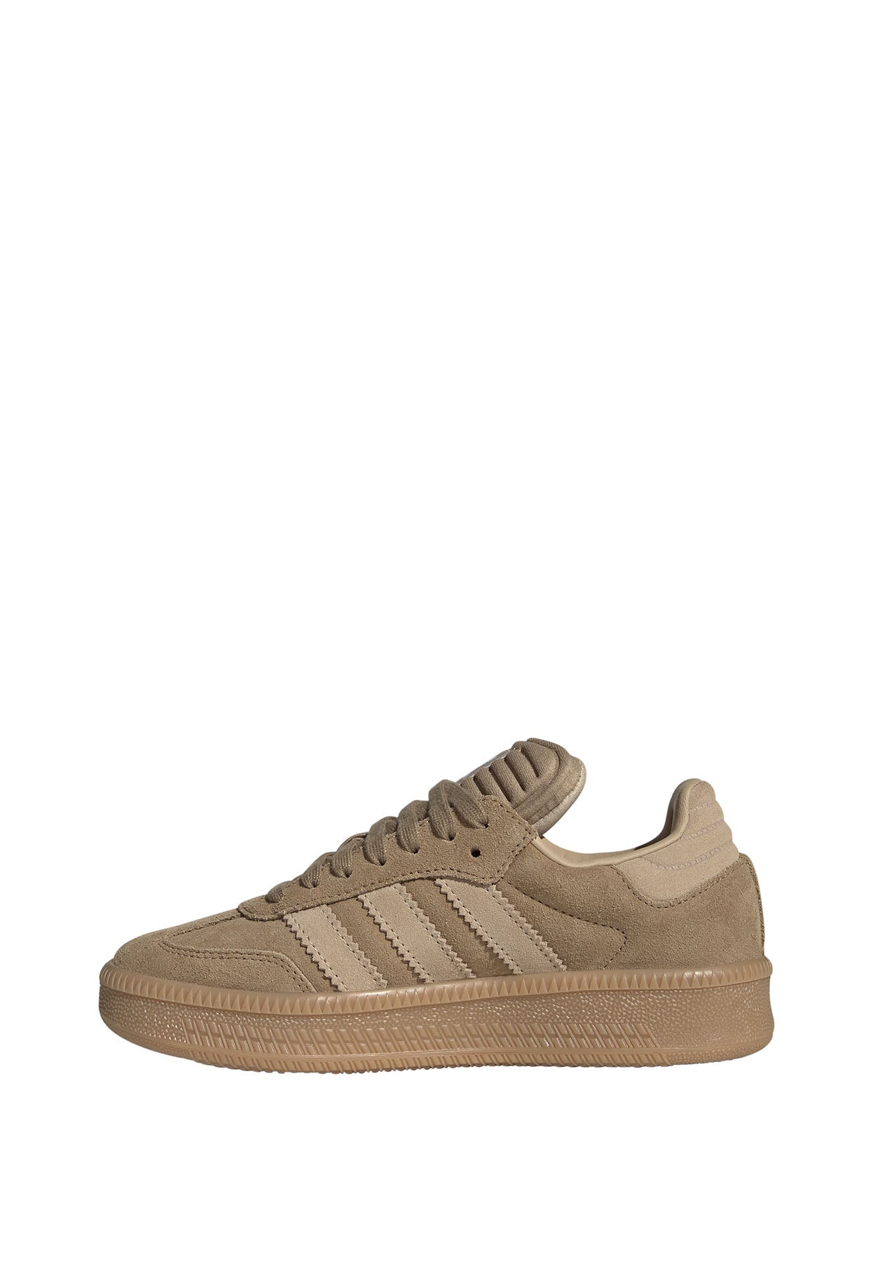 ViaMonte Shop | Adidas sneakers Samba XLG beige bambino in pelle scamosciata