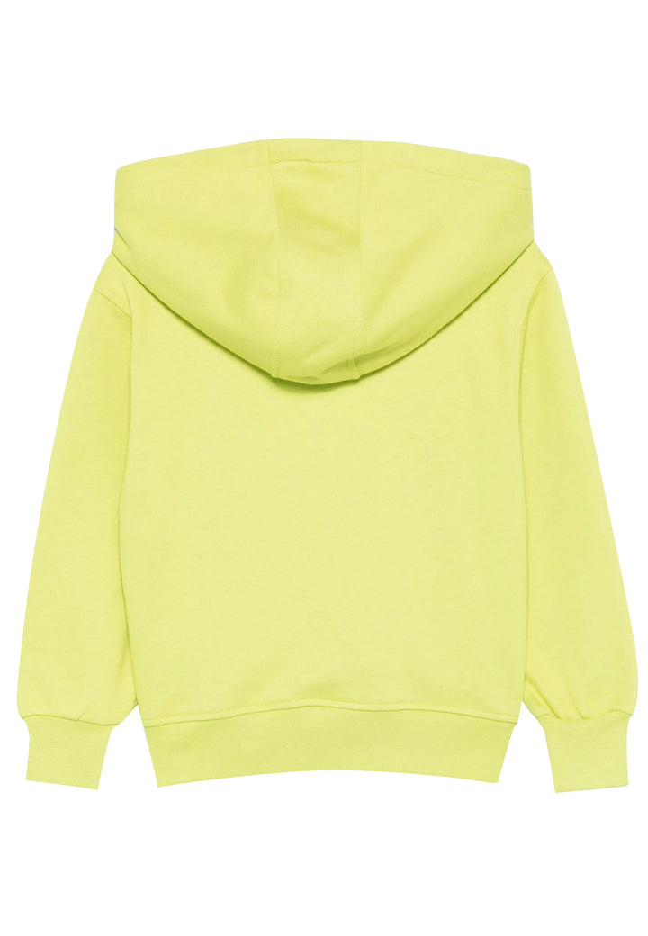 ViaMonte Shop | Barrow felpa verde bambino in cotone