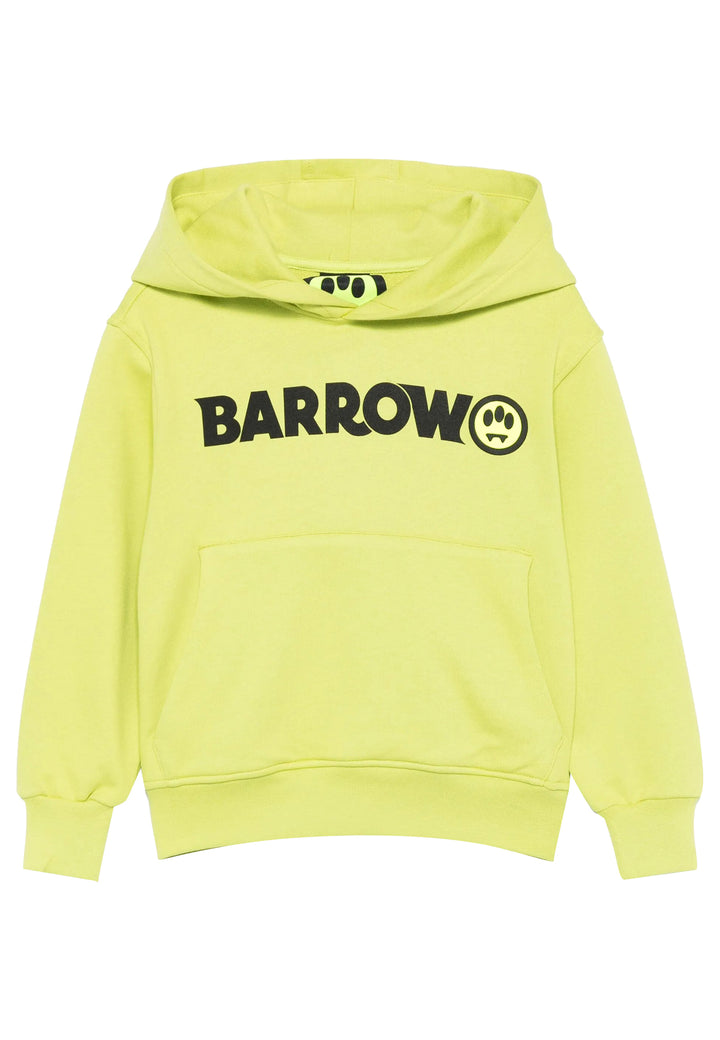 ViaMonte Shop | Barrow felpa verde bambino in cotone