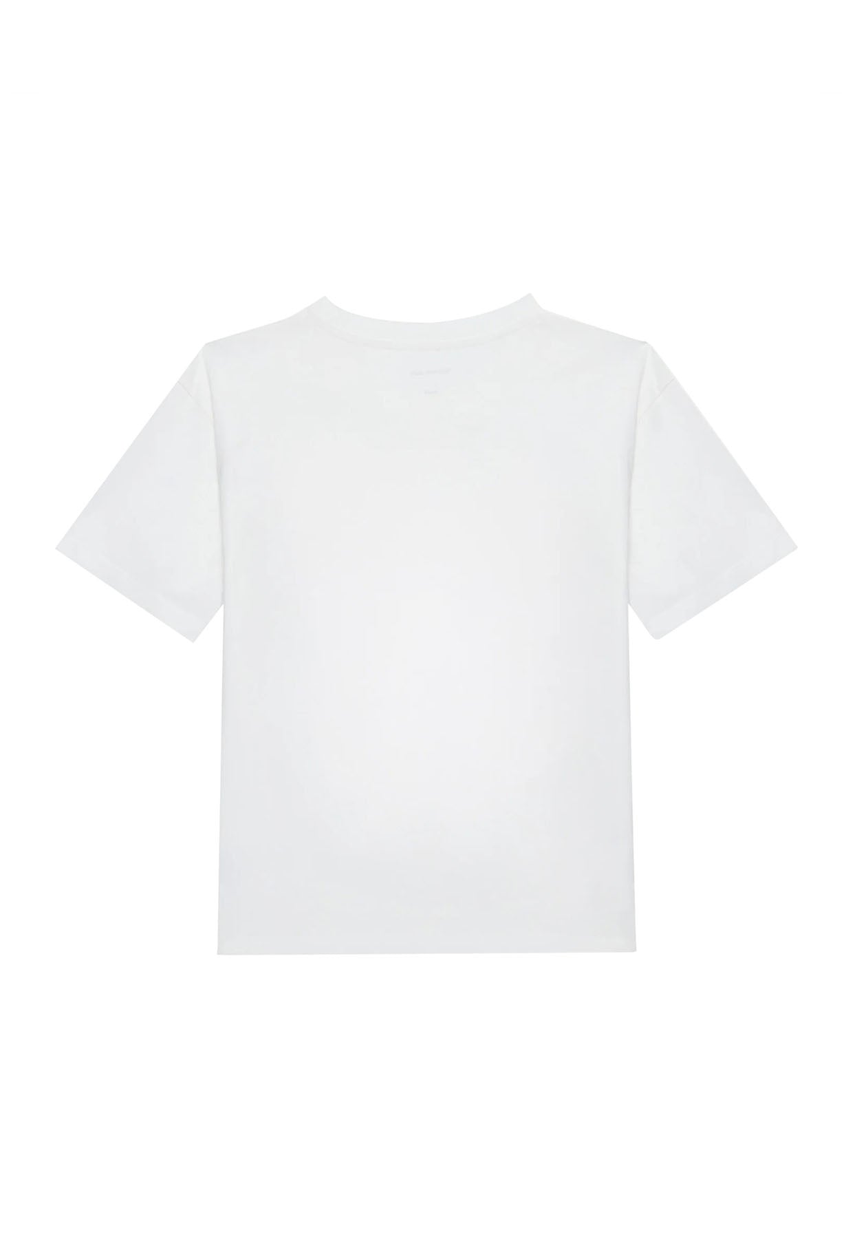 ViaMonte Shop | Calvin Klein Jeans t-shirt bianca bambino in cotone