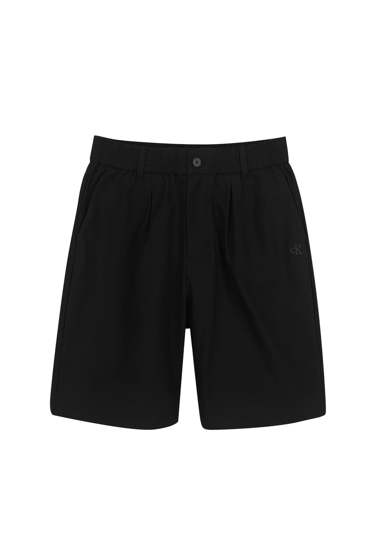 ViaMonte Shop | Calvin Klein Jeans shorts neri bambina in tessuto tecnico