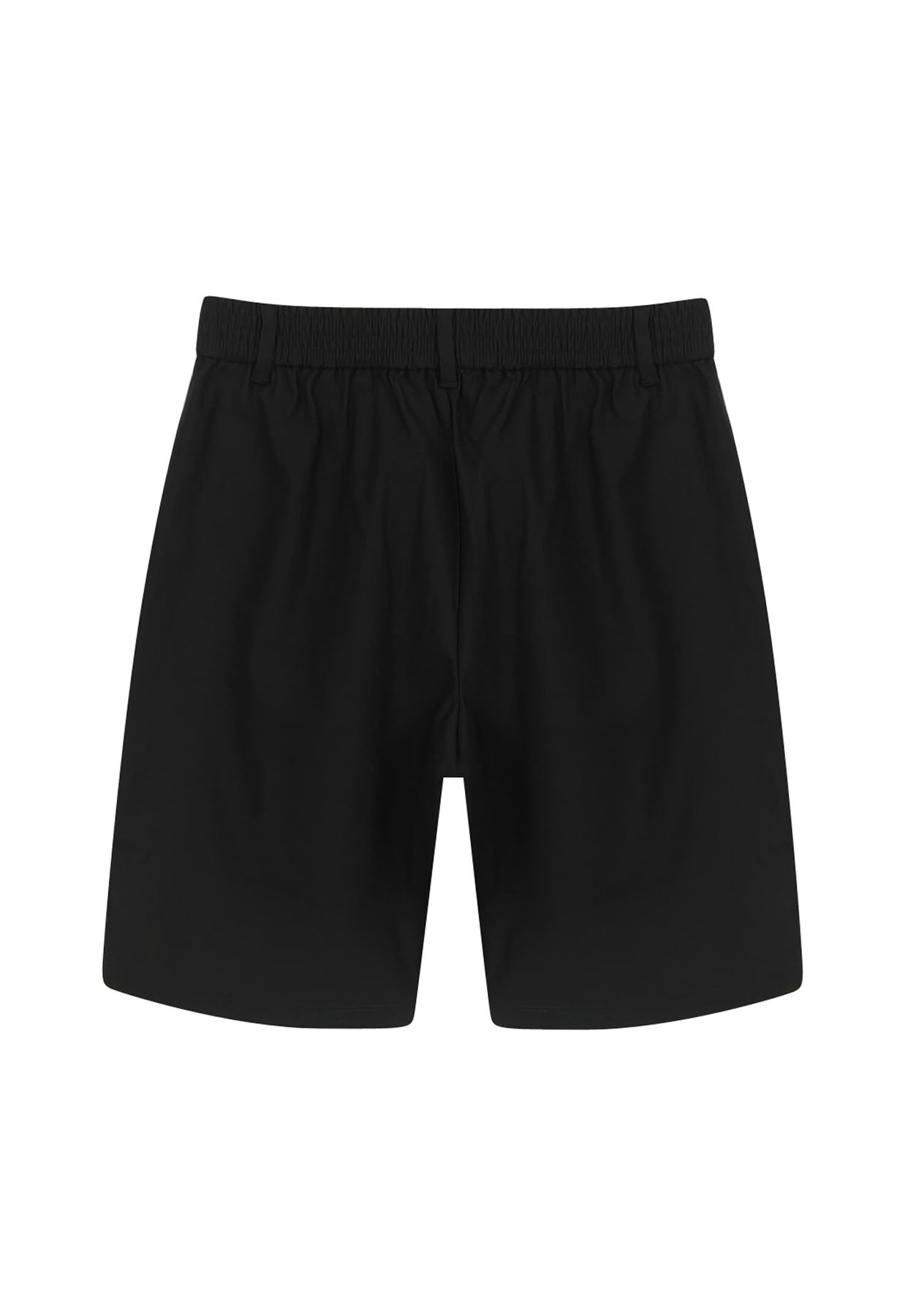 ViaMonte Shop | Calvin Klein Jeans shorts neri bambina in tessuto tecnico