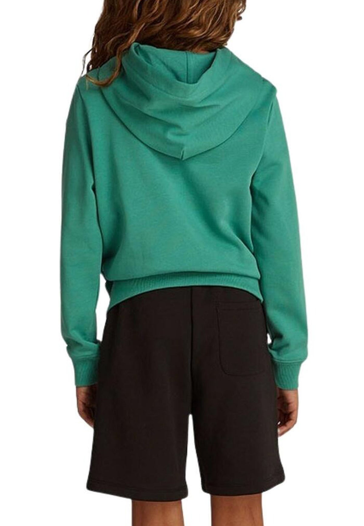 ViaMonte Shop | Calvin Klein Jeans felpa verde bambino in cotone