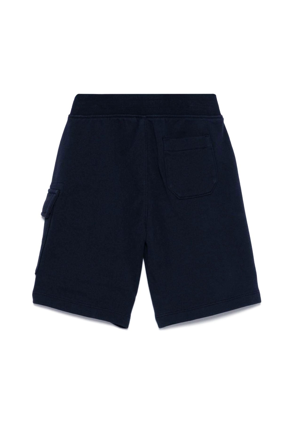 C.P. Company bermuda blu bambino in cotone