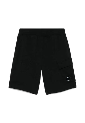 C.P. Company bermuda nero bambino in cotone