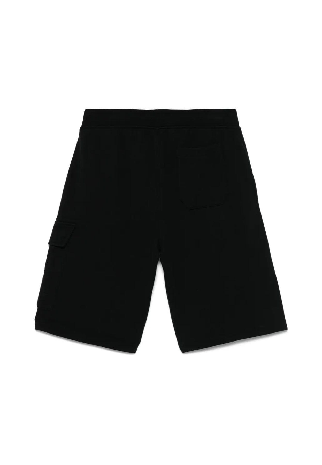 C.P. Company bermuda nero bambino in cotone