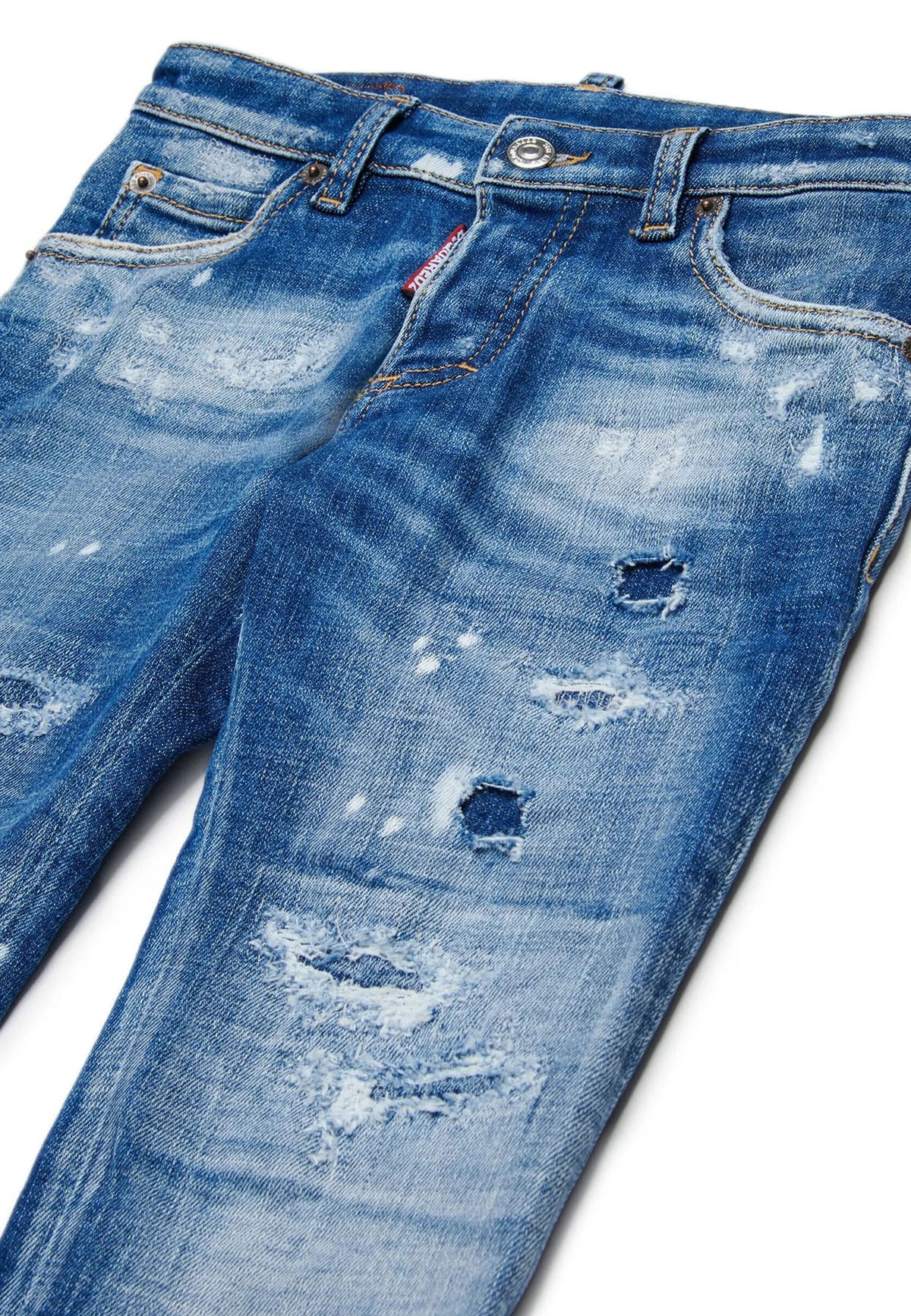 ViaMonte Shop | Dsquared2 jeans blu bambino in denim