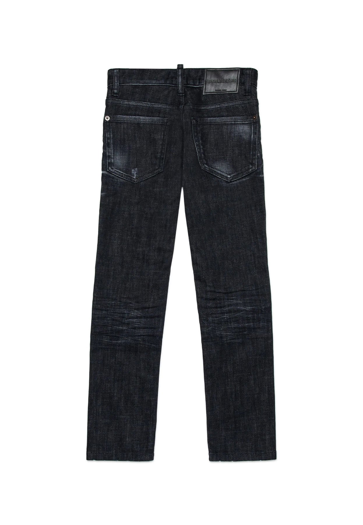 ViaMonte Shop | Dsquared2 jeans nero bambino in denim