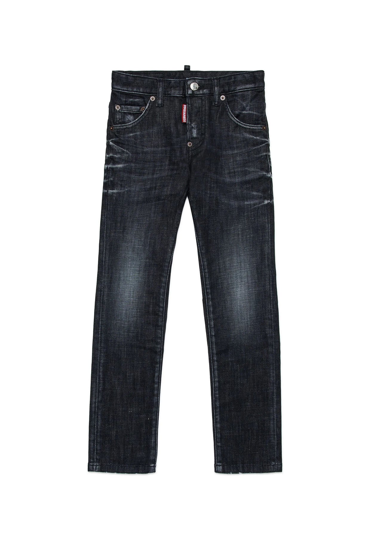 ViaMonte Shop | Dsquared2 jeans nero bambino in denim