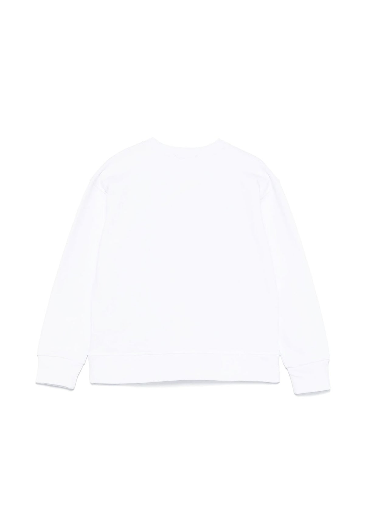 ViaMonte Shop | Dsquared2 felpa bianca bambino in cotone