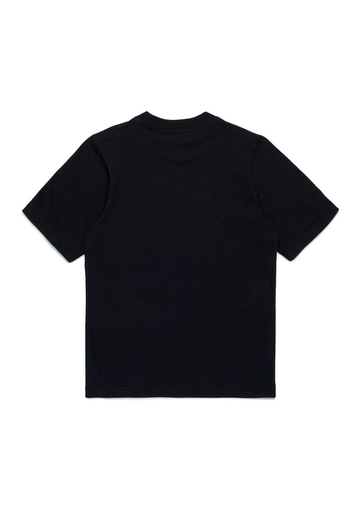 Dsquared2 t-shirt nera bambino in cotone