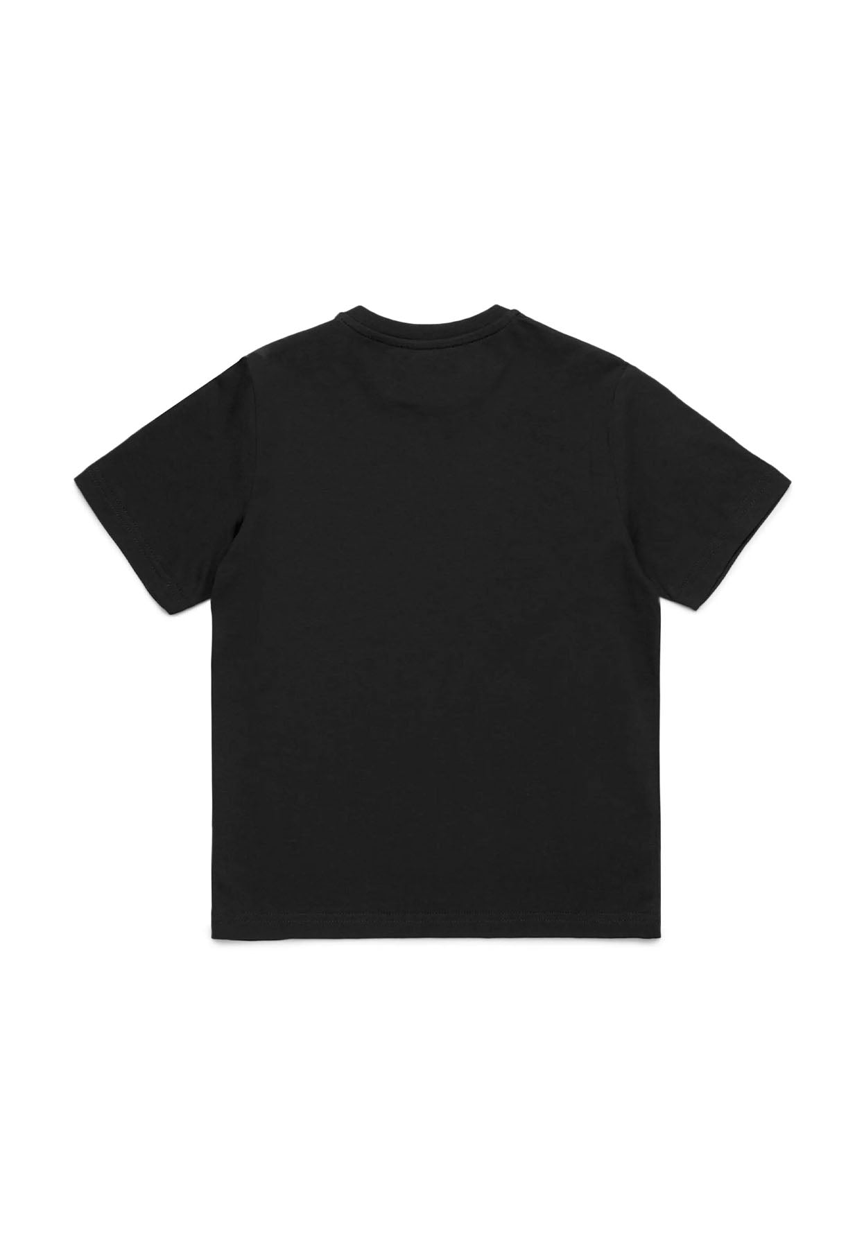 ViaMonte Shop | Dsquared2 t-shirt nera bambino in cotone
