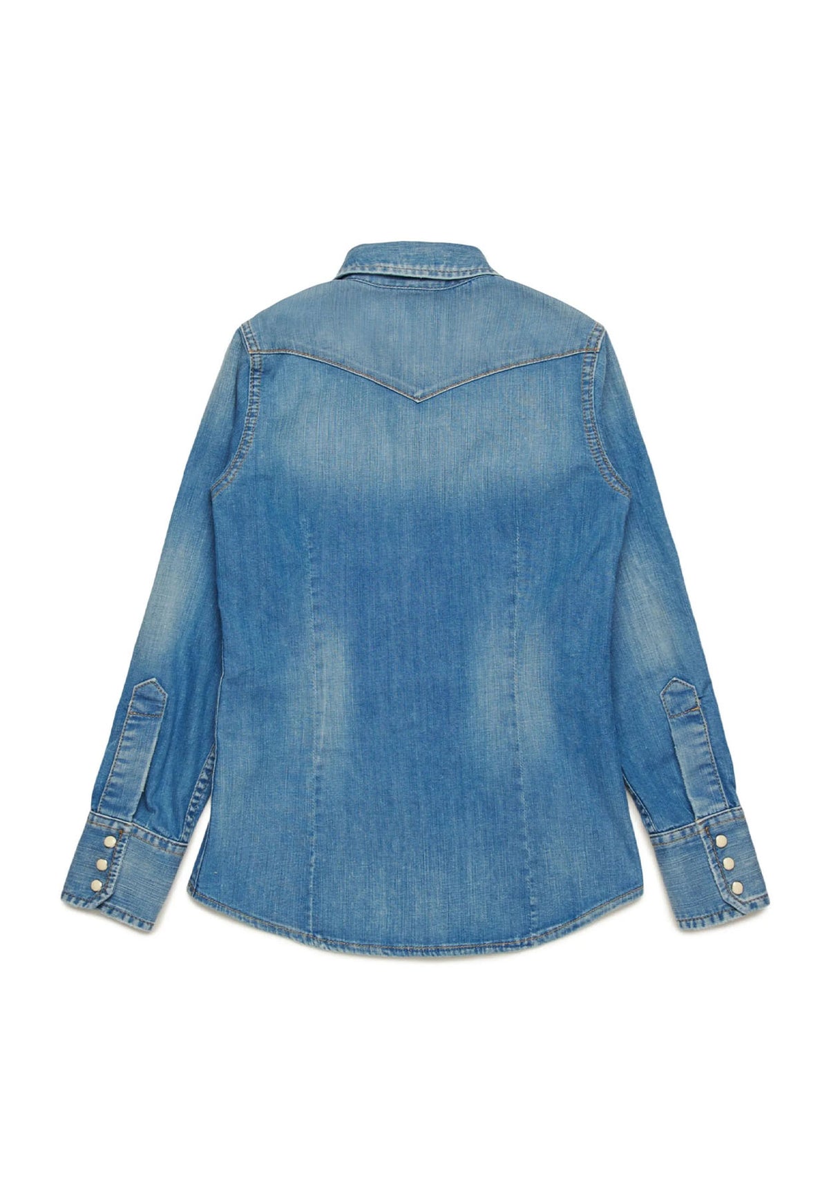 ViaMonte Shop | Dsquared2 camicia blu bambino in denim