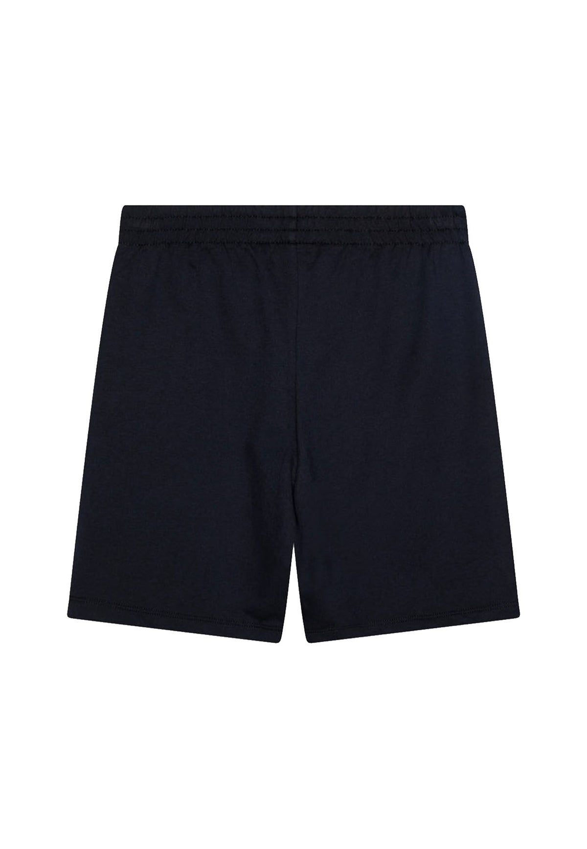 EA7 Emporio Armani bermuda nero bambino in cotone | ViaMonte Shop