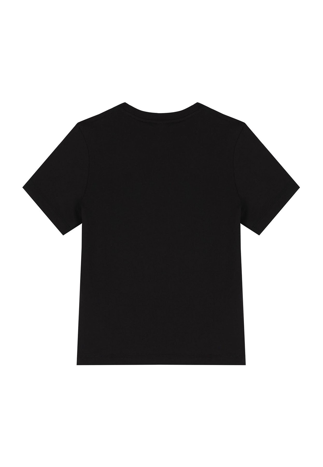 ViaMonte Shop | EA7 Emporio Armani t-shirt nera bambino in cotone