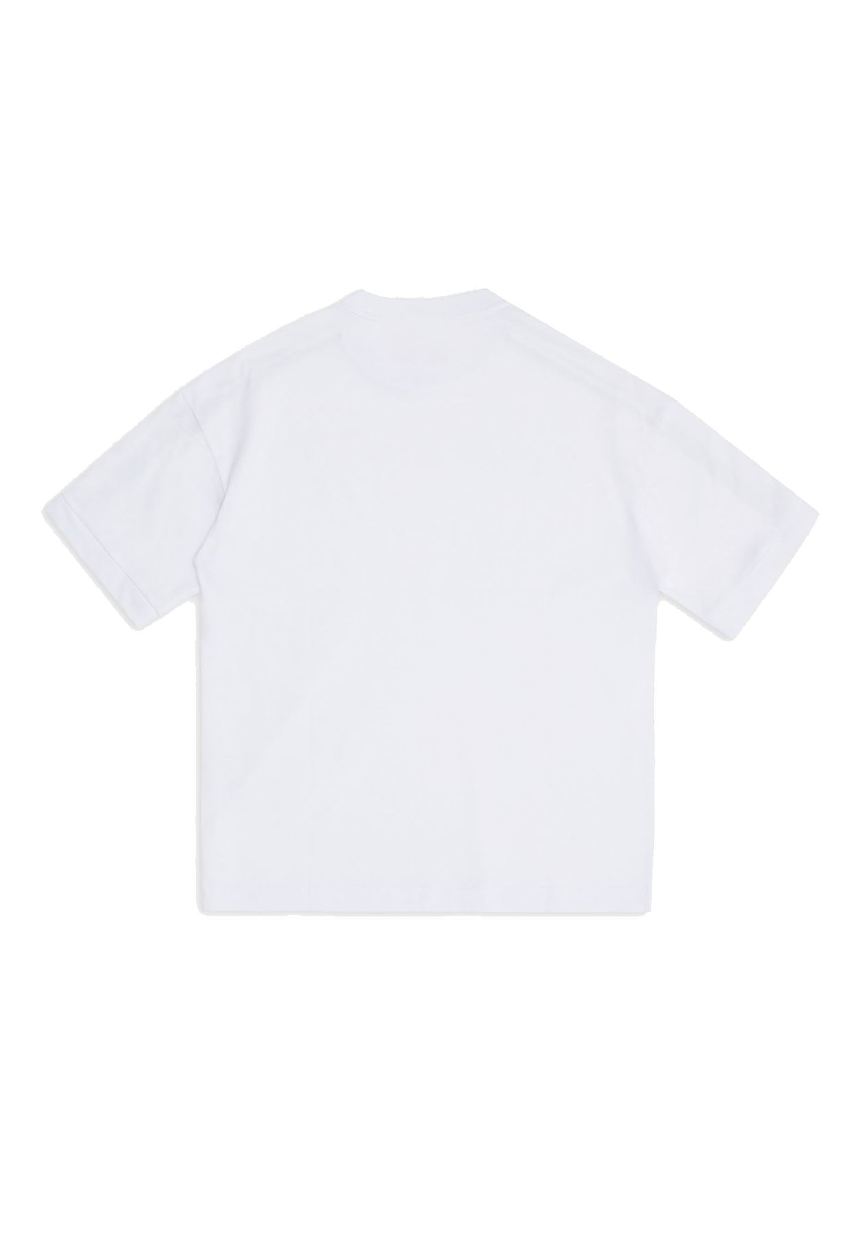ViaMonte Shop | EA7 Emporio Armani t-shirt bianca bambino in cotone