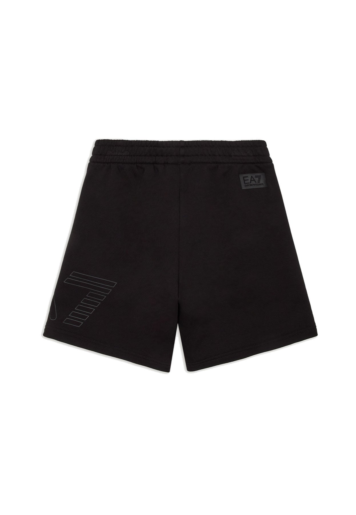 ViaMonte Shop | EA7 Emporio Armani bermuda nero bambino in cotone