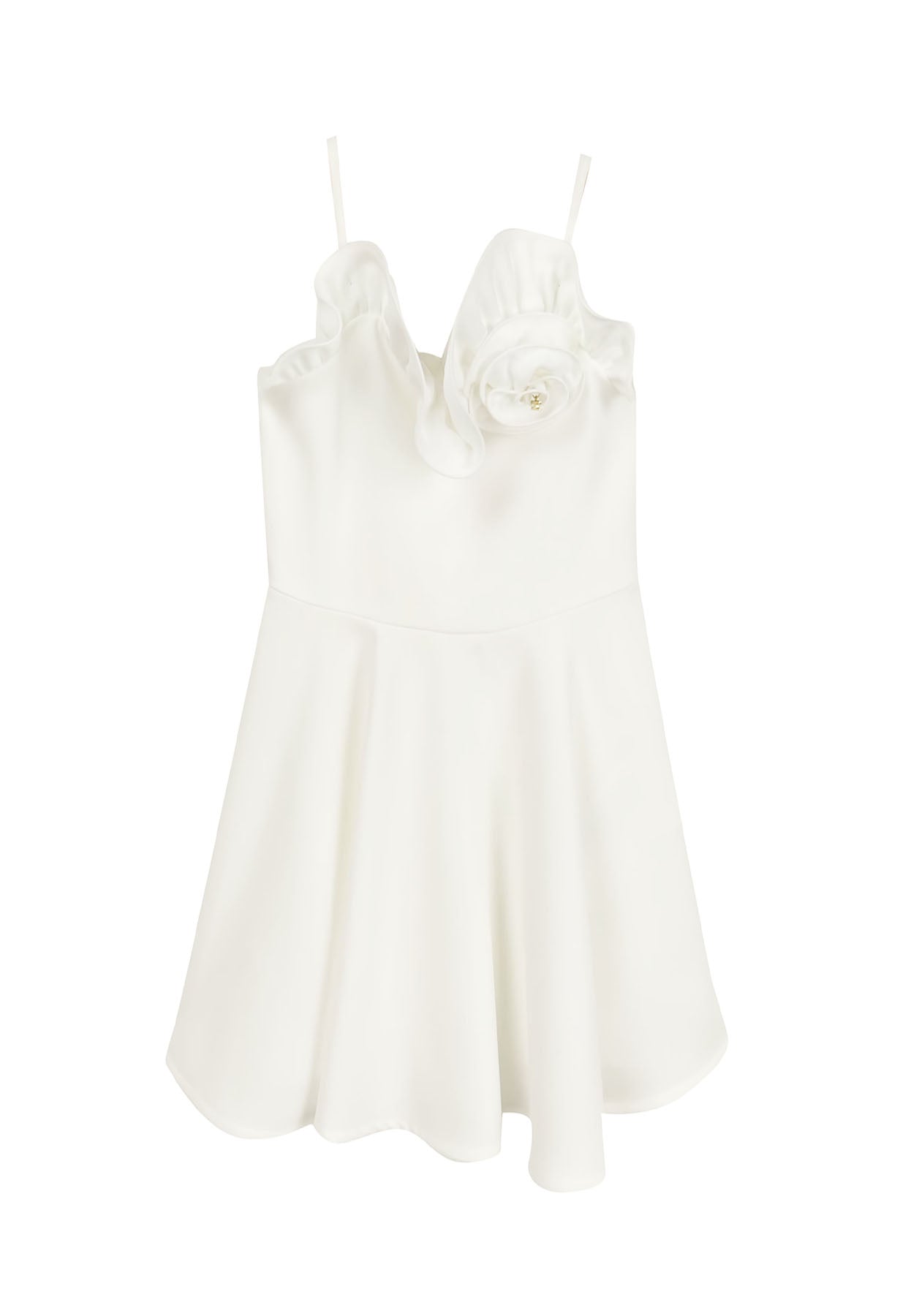 ViaMonte Shop | Elisabetta Franchi La Mia Bambina vestito bianco bambina