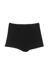 ViaMonte Shop | Elisabetta Franchi La Mia Bambina shorts neri bambina in crêpe