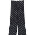 ViaMonte Shop | Elisabetta Franchi La Mia Bambina pantaloni neri bambina in crêpe