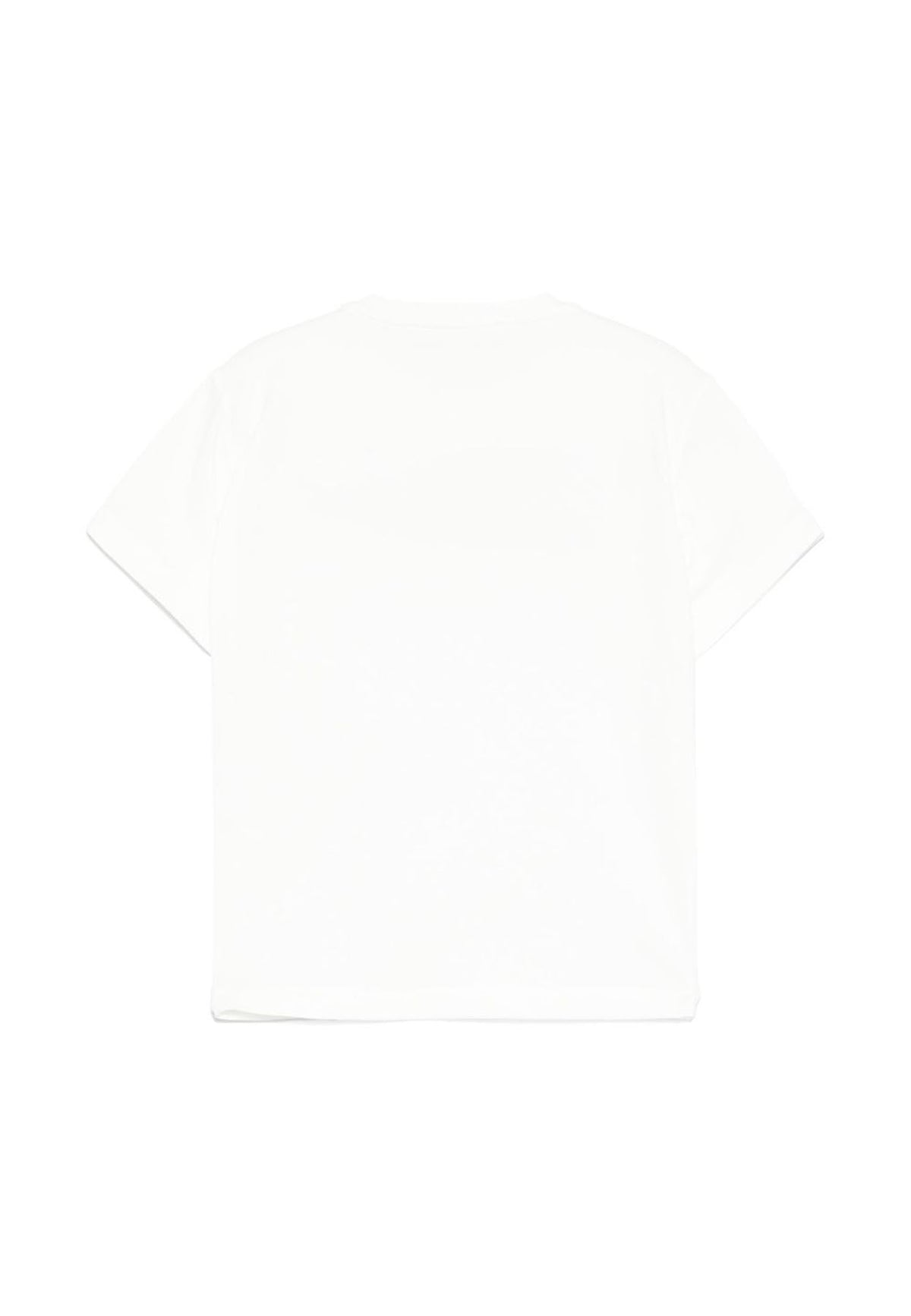 ViaMonte Shop | Elisabetta Franchi La Mia Bambina t-shirt bianca bambina in cotone