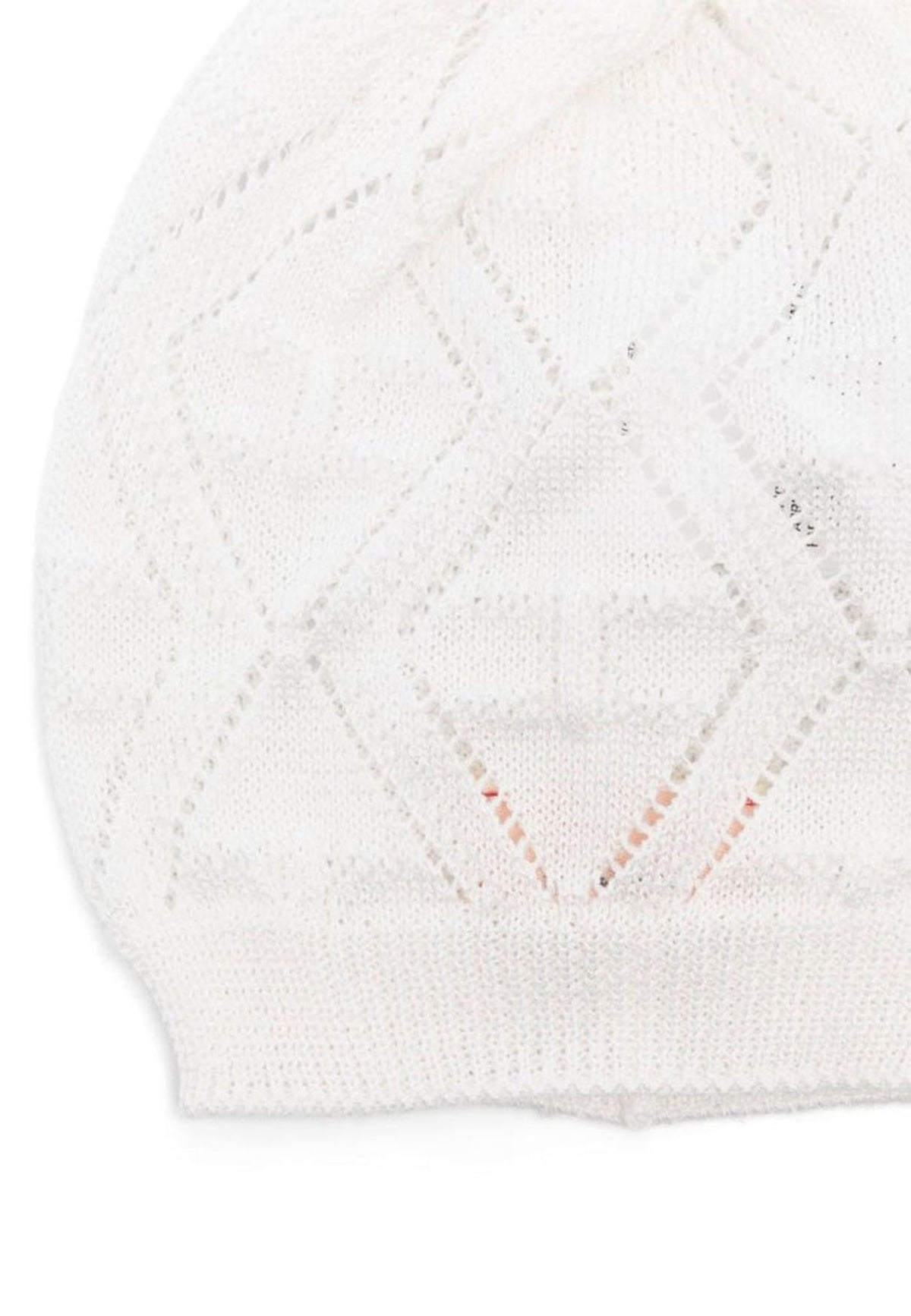 ViaMonte Shop | Elisabetta Franchi La Mia Bambina cappello bianco neonata in cotone